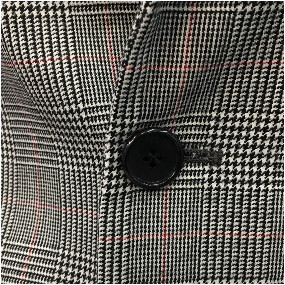 CALVIN KLEIN Mens Double Breasted Blazer Sport Coat Jacket Size‎ 42L Suit ITALY - Picture 3 of 12